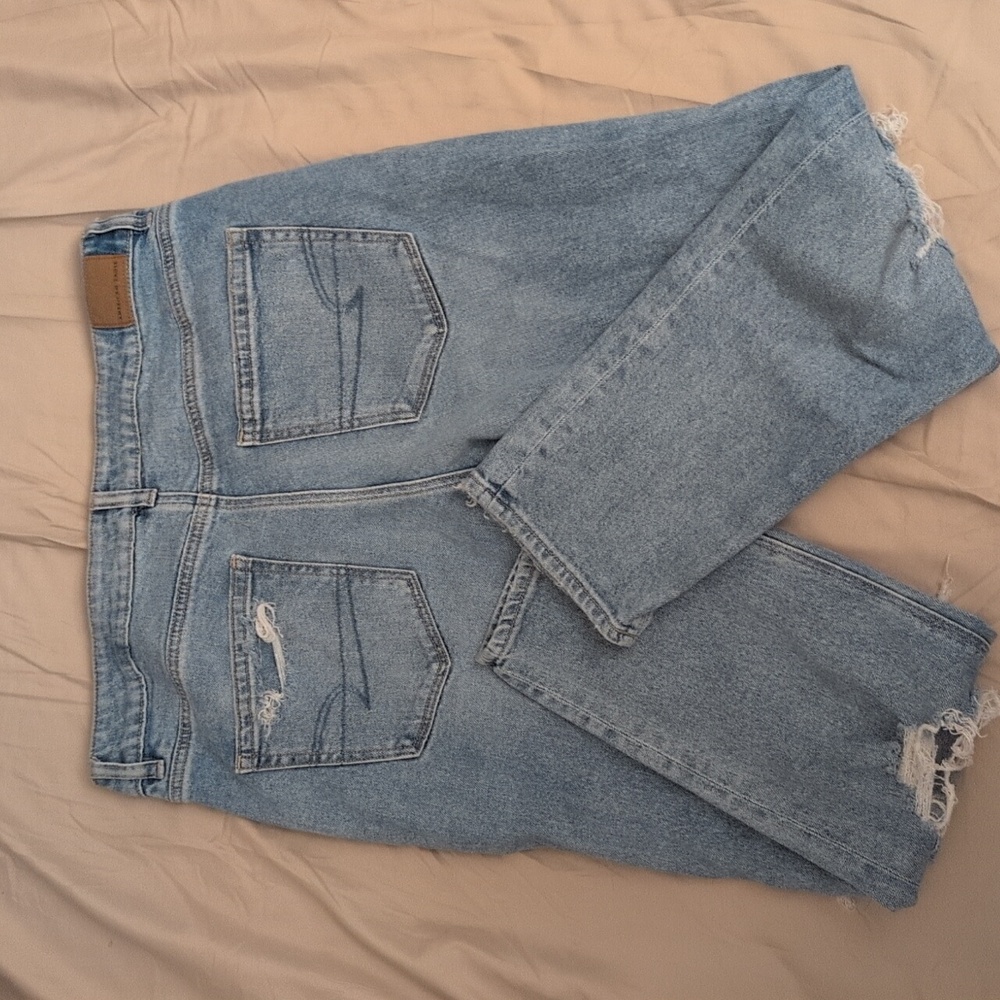 American Eagle Outfitters Light Blue Denim Size 12 - Picture 5 of 5